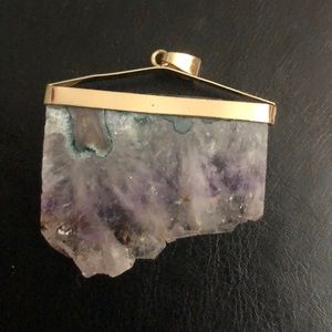Healing crystal necklace